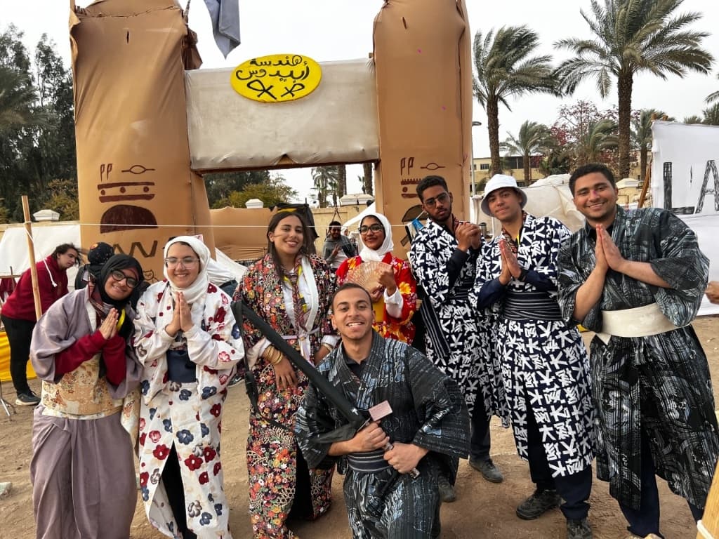 مهرجان الجوالة بجامعة عين شمس